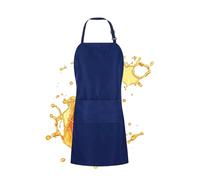 Grebiuli Da Cucina Per Donne | Bavaglino Impermeabile Con 2 Tasche | Grembiule da Chef | Per Cucinare al Forno, BBQ, Macellaio, Pittura, Parrucchiere, Pulizia, Officina, Cameriere, Giardino e Uso Quot