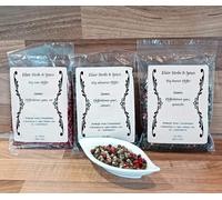 Greca Pepe Körner Ganz Rosso Colorato Nero Set Elixir Herbs & Spices #77