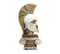 Grecia 3D Sparta Casco Frigorifero Magnete Souvenir Adesivi magnetici in Resina Fatti a Mano Decorazione della Cucina di casa, Grecia Magnete da Frigorifero Collezione Regalo