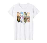 Grecia Acropoli, pilastri e Storia - Vacanze Atene Maglietta