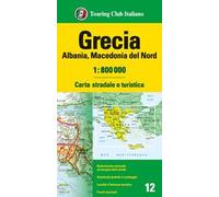 Grecia. Albania. Macedonia 1:800.000