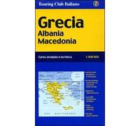 Grecia Albania Macedonia 1:800.000
