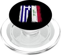 Grecia Iraq Mezza Bandiera Greco Iracheno Jersey PopSockets PopGrip per MagSafe