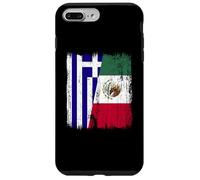 Grecia Messico Mezza Bandiera Greco Messicano Patrimonio Custodia per iPhone 7 Plus/8 Plus