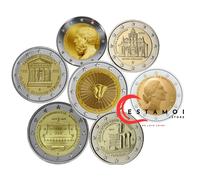 Grecia, rigorosamente non circolate, monete da 2 euro, set di 7 #4