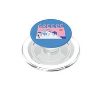 Grecia Viaggi Santorini Città Vecchia Architetto Tradizionale Retro PopSockets PopGrip per MagSafe