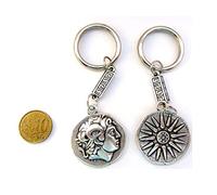 Greco antico/Macedone Shield portachiavi con Alexander il grande (macs1)