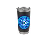 Greco Evil Eye dalla mitologia greca per gli appassionati della Grecia Bicchiere termico in acciaio inox doppia parete