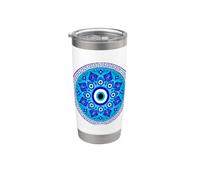 Greco Evil Eye dalla mitologia greca per gli appassionati della Grecia Bicchiere termico in acciaio inox doppia parete