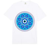 Greco Evil Eye dalla Mitologia Greca per Gli Appassionati della Grecia Comfort Colors Adult Heavyweight T-Shirt