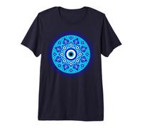 Greco Evil Eye dalla Mitologia Greca per Gli Appassionati della Grecia Maglietta Premium