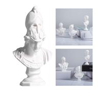 Greco Figurine Mini 6cm Del Busto Statua di Arte Della Resina Ritratti