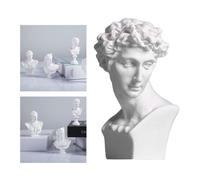 Greco Figurine Mini 6cm Del Busto Statua di Arte Della Resina Ritratti