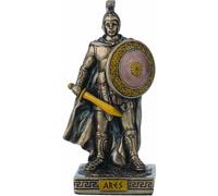 Greco God of War Ares / Mars Resin Miniature 9 cm / 3,5 pollici) NUOVO