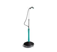 Doccia Ecologica Solare telescopica con Serbatoio e Miscelatore + Kit assemblaggio Plug&Play G.F - Sunny Style Premium Blu