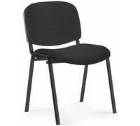 GrecoShop Sedia/Poltrona da ufficio/scrivania - Mod. Martina NERO/NERA (Cod. 558
