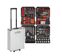 GrecoShop, Valigia Portautensili, Officina Portatile, Trolley con Utensili 187 Pezzi