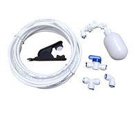 GREDIA Tubo da 1/4" pollici 5 metri + Raccordi per tubi dell'acqua da 1/4" pollici Sistema RO (valvola a sfera + tipo L + T) + valvola a sfera galleggiante dell'acqua + tagliatubo per tubi in PVC