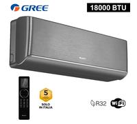 GREE AIRY BLACK unità interna 18000 Btu 5.0 Kw mono/multi