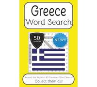 Greece Word Search Book: Words Search With Easy To Read Print about Greece, Travel, Culture and More | 6x9 inches, 100 pages | 50 puzzles. Ideal for ... English, Spanish, Italian, French and German.
