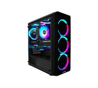Greed® MK2 4K High End Gaming PC - AMD Ryzen 7 5700X 8 Core - Nvidia Geforce RTX 5060 - computer RGB ultra veloce + desktop Monster Raytracing con 4,6 GHz - 32 GB DDR4 RAM - 1TB SSD - WLAN + W11 Pro