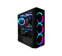 Greed® MK2 FE - Gaming PC - Intel Core i5 12400F processore + Nvidia RTX 5050 8GB - Desktop Computer con 4,2 GHz - 16 GB DDR4 RAM - 512 GB SSD - 4K & Raytracing - WiFi + Windows 11 Pro