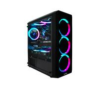 GREED® MK2 Pro - 4K High End Gaming PC - AMD Ryzen 7 5700X + Nvidia Geforce RTX 5070 - computer RGB veloce + desktop 4k con 4,6 GHz - 32GB DDR4 RAM - Raffreddamento ad acqua - 1TB SSD - WLAN + W11 Pro