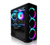 Greed®Mk2 Basic - 4K High End Gaming PC Raytracing - AMD Ryzen 5 4600G + Radeon Vega 7 - computer RGB ultra veloce + desktop da 4,2 GHz - 16 GB DDR4 RAM - 512GB SSD - WLAN + W11 Pro