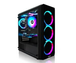 Greed®Mk2 Basic - 4K High End Gaming PC Raytracing - AMD Ryzen 5 4600G + Radeon Vega 7 - computer RGB ultra veloce + desktop da 4,2 GHz - 16 GB DDR4 RAM - 512GB SSD - WLAN + W11 Pro