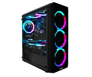 Greed® MK2 Pro - 4k Gaming PC - Intel Core i7 12700F + Ryzen RX 9070 16GB | High End computer / desktop da 4,9 GHz - 4K - 32 GB DDR4 RAM - 2TB SSD - Raffreddamento ad acqua - WiFi + W11 Pro