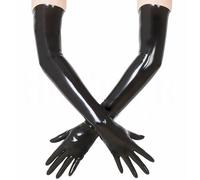 GREEFEI Guanti in Lattice di Gomma Donna Uomo Cosplay Guanto Danza Guanti da Festa Accessori di Abbigliamento XL
