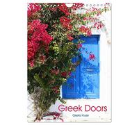 Gr oors (Wall Calendar 2027 DIN A4 portrait), CALVENDO 12 Month Wall Calendar: Shining white and a color range from blue to green, this is the classic Greece