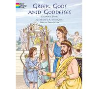 Greek Gods and Goddesses: Coloring Book