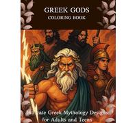 Greek Gods: Coloring Book
