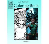 Greek Mythology Coloring Book Series: Medusa