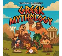 Greek Mythology Creatures & Monsters for Kids: An Illustrated Guide to Discover the Most Amazing Legendary Creatures from Ancient Greece