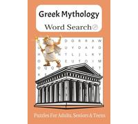 Greek Mythology Word Search Puzzle Book: 6x9 inches | 110 pages | 50+ Puzzles