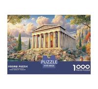 Greek Temple GardenEpic 1000-Piece Jigsaw Puzzles for Adults The Pinnacle of Impossible, Hard, Difficult Challenging Puzzle Educational Games - These Represent The Apex Gift Jigsaw Puzzles for Adults