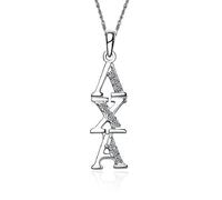 Greekstar Lambda Chi Alpha Innamorato Collana con Una Catena 45,7 cm Argento (lca-p001)