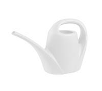 Greemotion Annaffiatoio in Plastica con Beccuccio Lungo E Manico, Annaffiatoio Giardino Piante Fiori Casa, capacità 1.5 l, Bianco, 12 x 21 x 32 cm