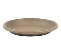Greemotion Sottopentola per Fiori Tortora - Sottovaso con Diametro 39 cm e Altezza 5 cm - Sottovaso Rotondo in Plastica - Vaso per Piante
