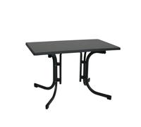 greemotion - Tavolo pieghevole, antracite, nero, ca. 115 x 70 x 70 cm