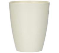 greemotion Vaso in plastica per Le Orchidee con Fondo sollevato “Ornella”, Diametro ca. 13 cm x Altezza ca. 15 cm, Vaso per Orchidea, Bianco