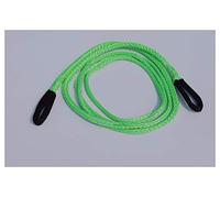 Green 1/4 "* 10FT ATV Winch Line, cavo verricello sintetico, prolunga corda argano, corda di sollevamento aratro ATV