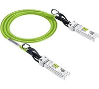 [Green] 10G SFP+ DAC Cavo 7-Meter(23ft), Twinax SFP+ Cavo per Cisco SFP-H10GB-CU7M, Meraki, Ubiquiti UniFi, D-Link, Supermicro, Mikrotik, Open Switches