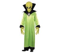 Green alien costume for adults
