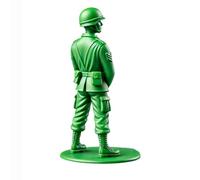 Green Army Men - Simpatici figure di soldati modello Set classico da uomo 'esercito | Figure decorative per fan, decorazione d'interni, giocattoli per bambini e regali unici per adulti, giocattoli