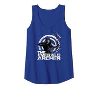 Green Arrow TV Series Arrow Archer Canotta, Donna, Blu Reale, XXL