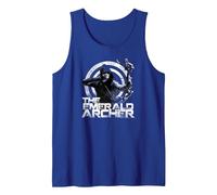 Green Arrow TV Series Arrow Archer Canotta, Uomo, Blu Reale, XL