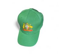Green Australia/Australian ODI Casual Test Cricket Cappello da Baseball con Logo Ricamato Adulto/Uomo ONE Unisex
